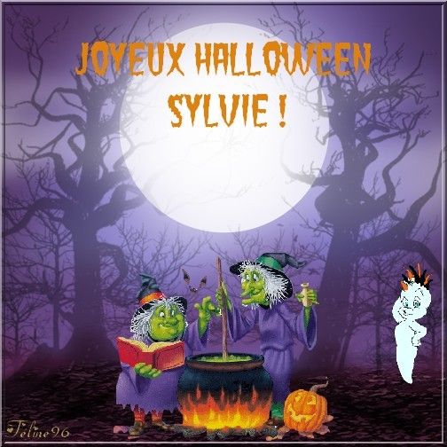 Joyeux Halloween Sylvie